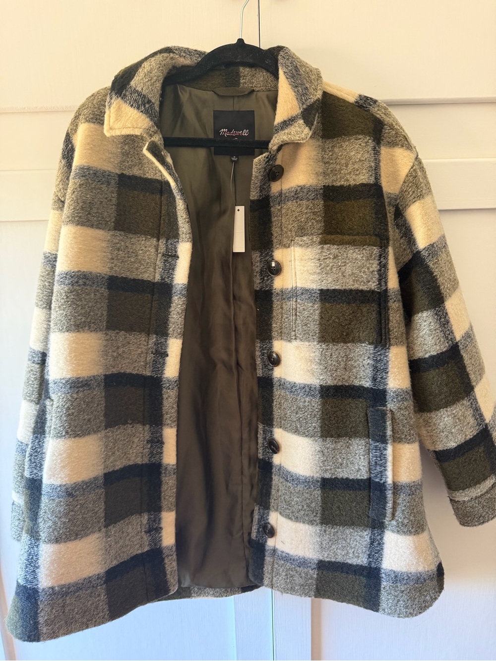 Madewell Plaid Jacket